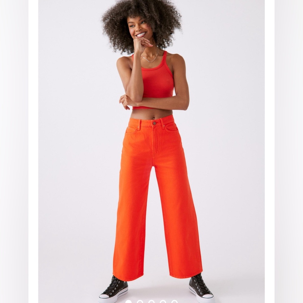 Urban outfitters BDG Retro High & Wide Jean orange